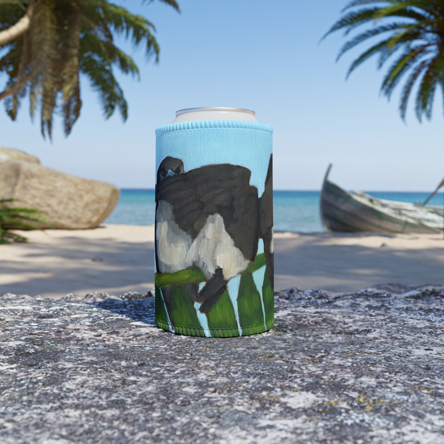 White Breasted Woodswallows Stubby Cooler