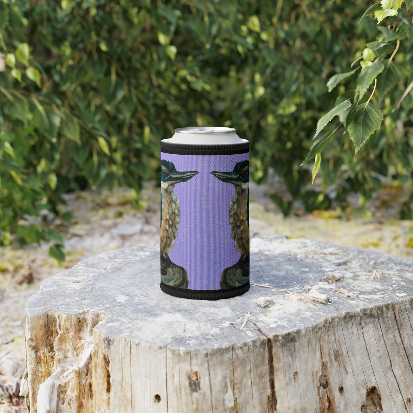 Sacred Kingfisher Stubby Cooler